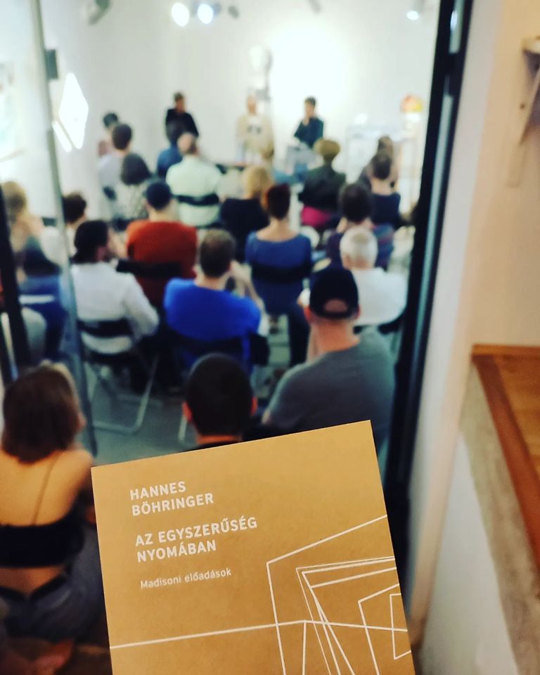 Hannes Böhringer: Az egyszerűség nyomában könyvbemutató (1)
